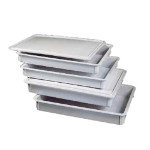 American Metalcraft Pizza Dough Pans and Boxes